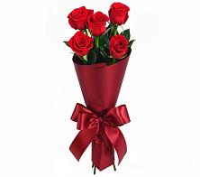 Букет 5 Красных роз Эдлесс Лав в Сылва