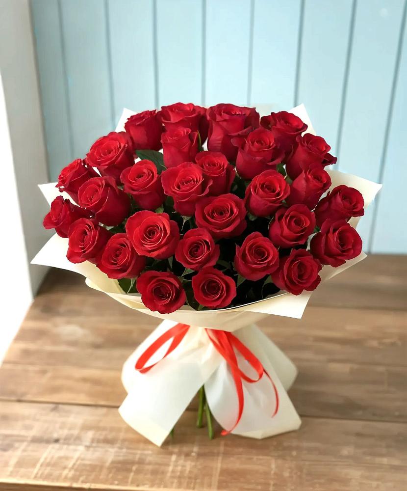 Букет 29 Красных роз в Сылва