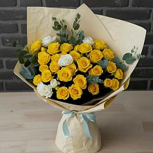 Букет цветов из:  Розы в Сылва