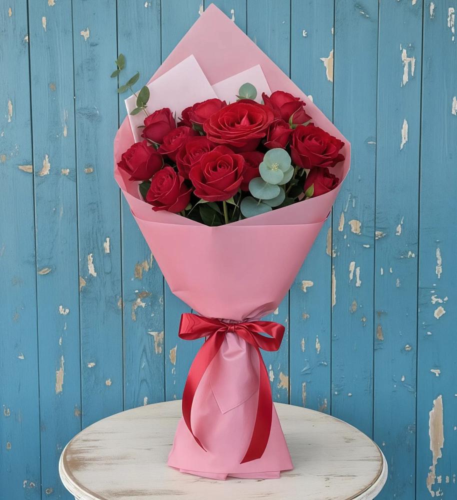 Букет цветов из: Розы в Сылва