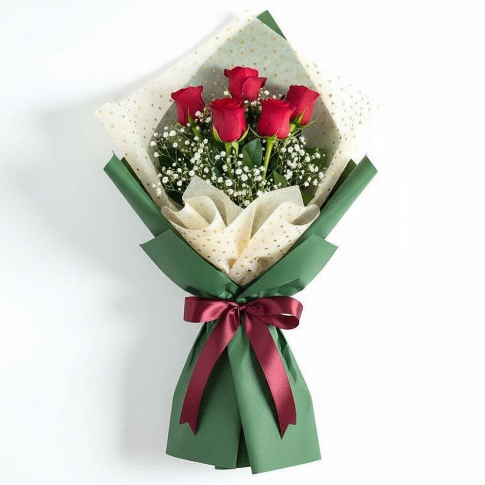 Букет цветов из: Розы в Сылва