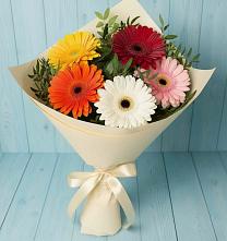 Букет цветов из:  Герберы в Сылва