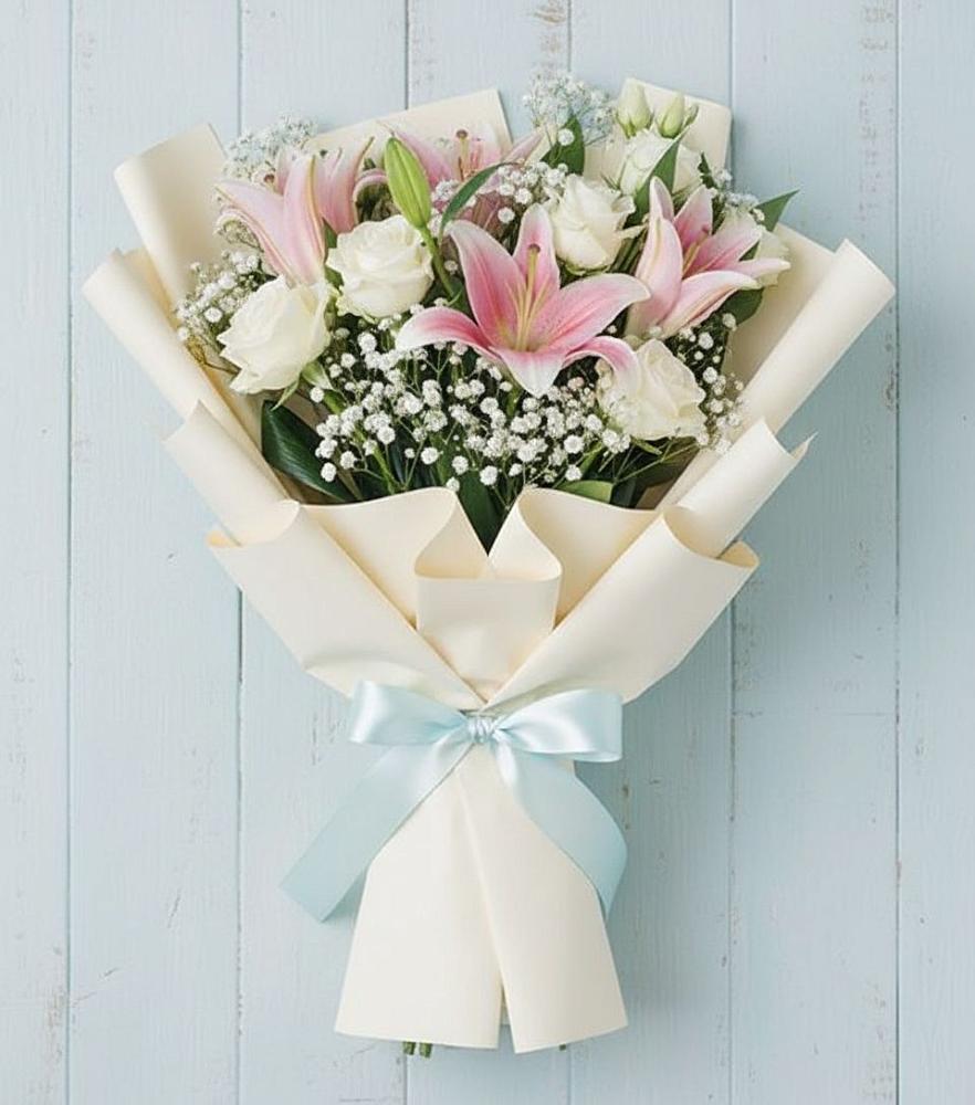 Букет цветов из: Лилии в Сылва