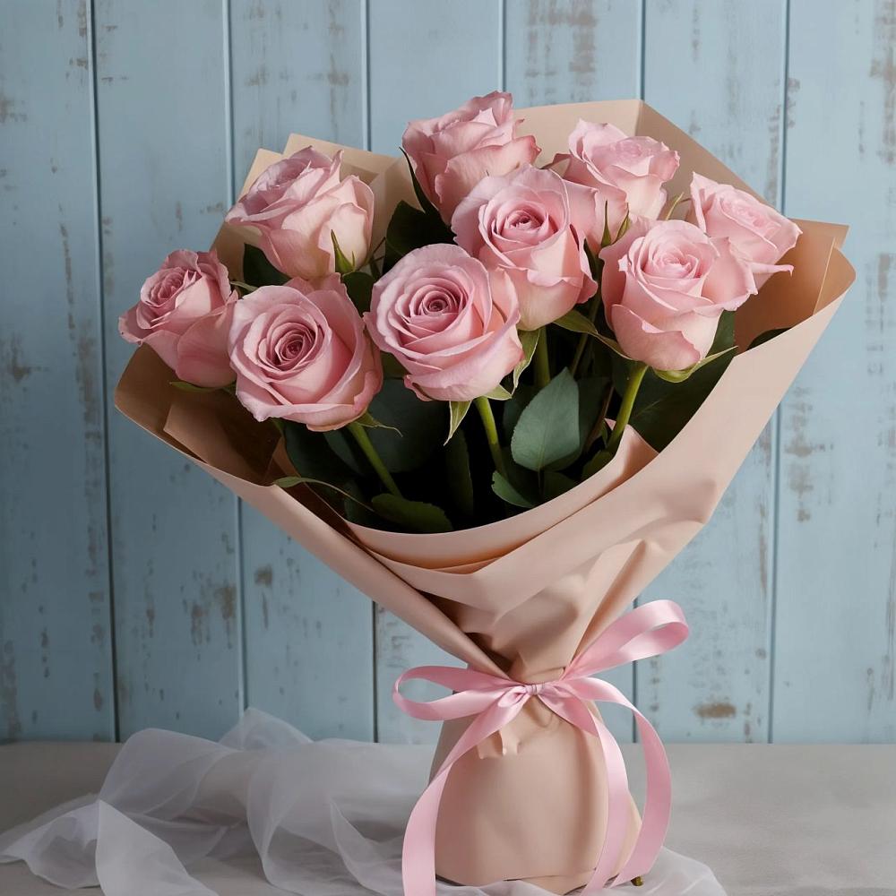 Букет цветов из: Розы в Сылва