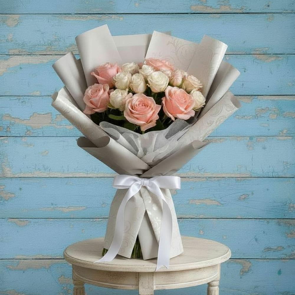 Букет цветов из: Розы в Сылва