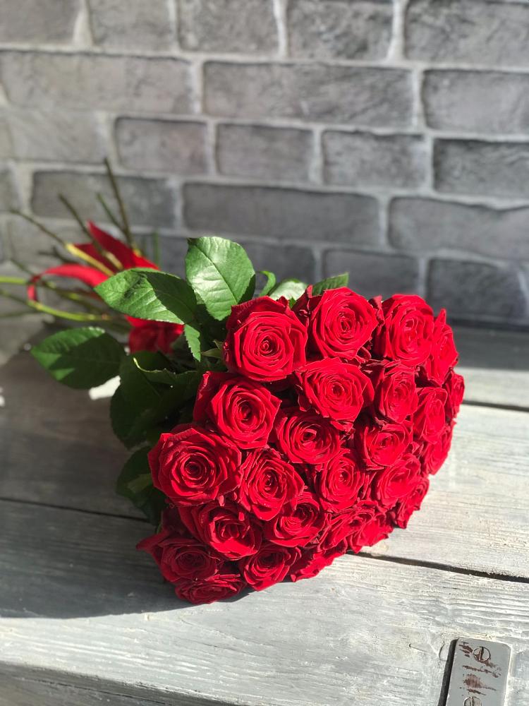 Букет Красные розы Фридом в Сылва