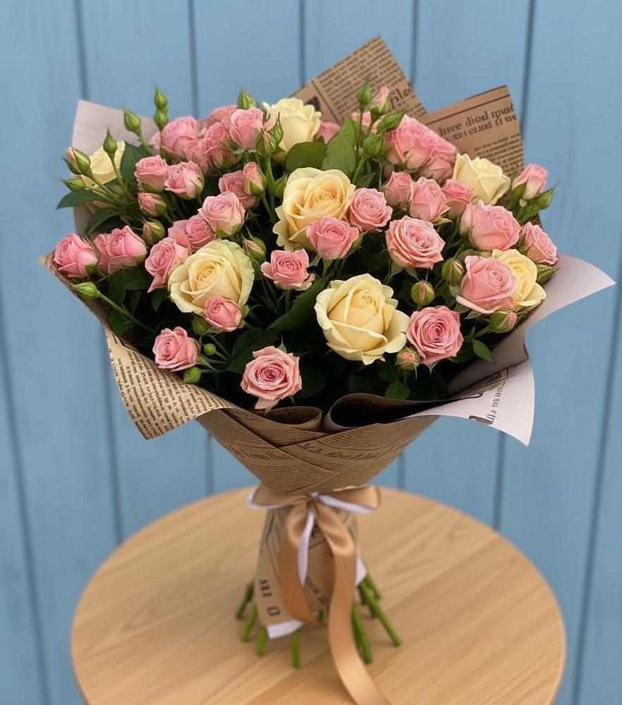 Букет цветов из: Розы в Сылва