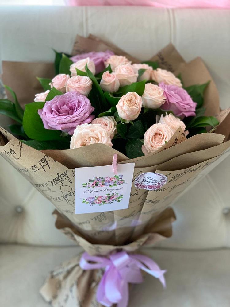 Букет цветов из: Розы в Сылва