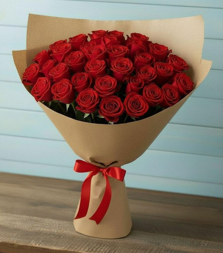 Букет Красные розы Милано в Сылва