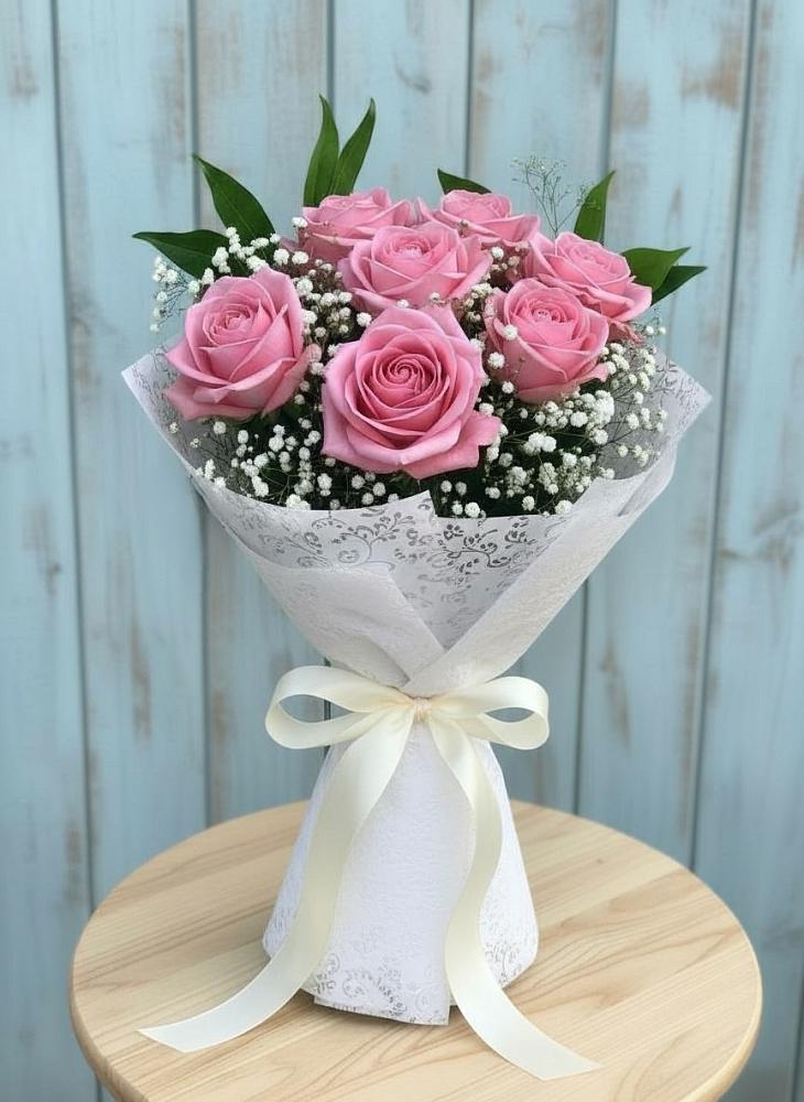 Букет цветов из: Розы в Сылва