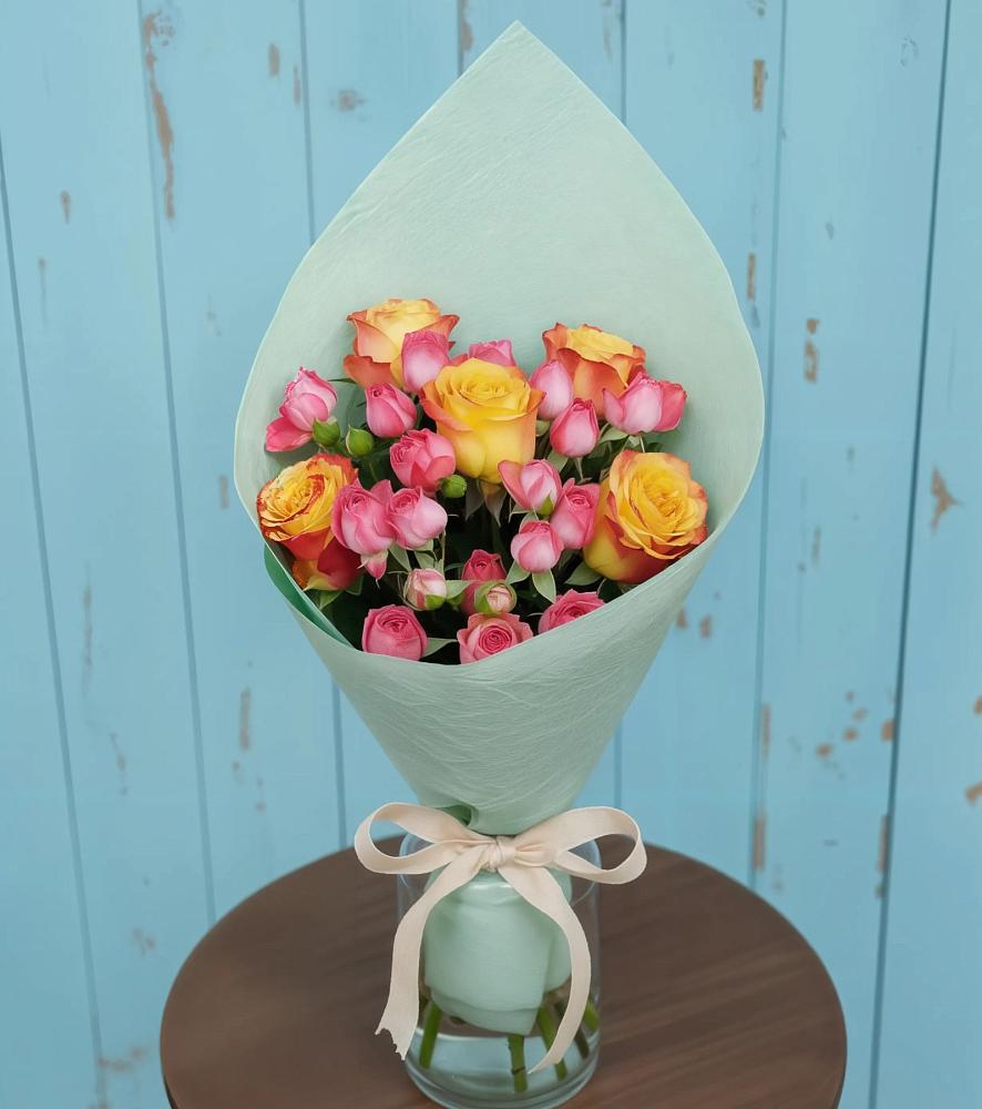 Букет цветов из: Розы в Сылва