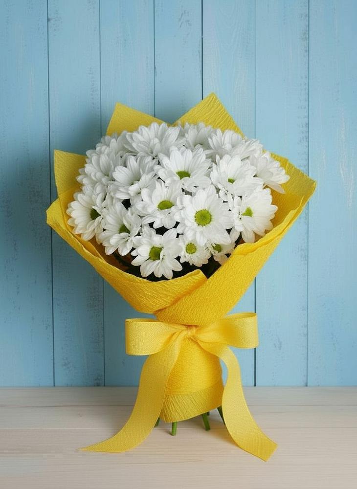 Букет цветов из: Хризантемы в Сылва