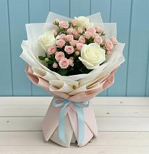 Букет цветов из:  Розы в Сылва