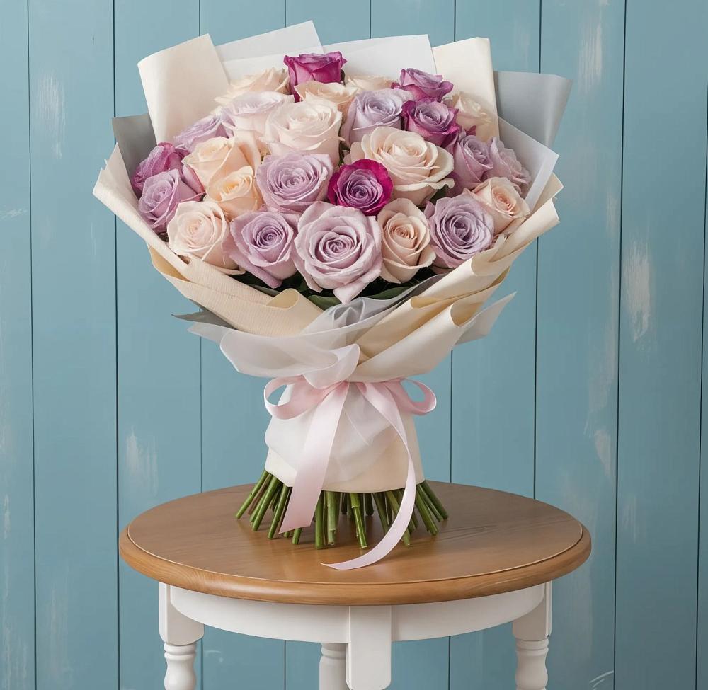 Букет цветов из: Розы в Сылва