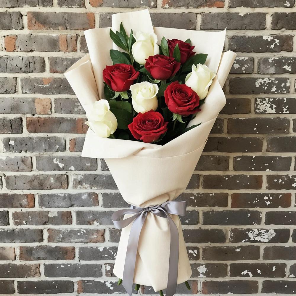 Букет цветов из: Розы в Сылва