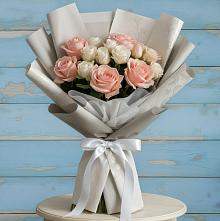 Букет цветов из:  Розы в Сылва