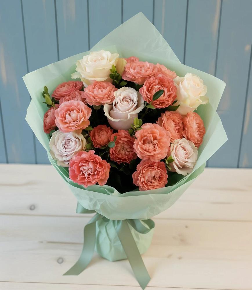 Букет цветов из: Розы в Сылва