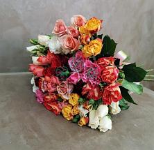 Букет цветов из:  Розы #REPLACE_PRED# Сылва