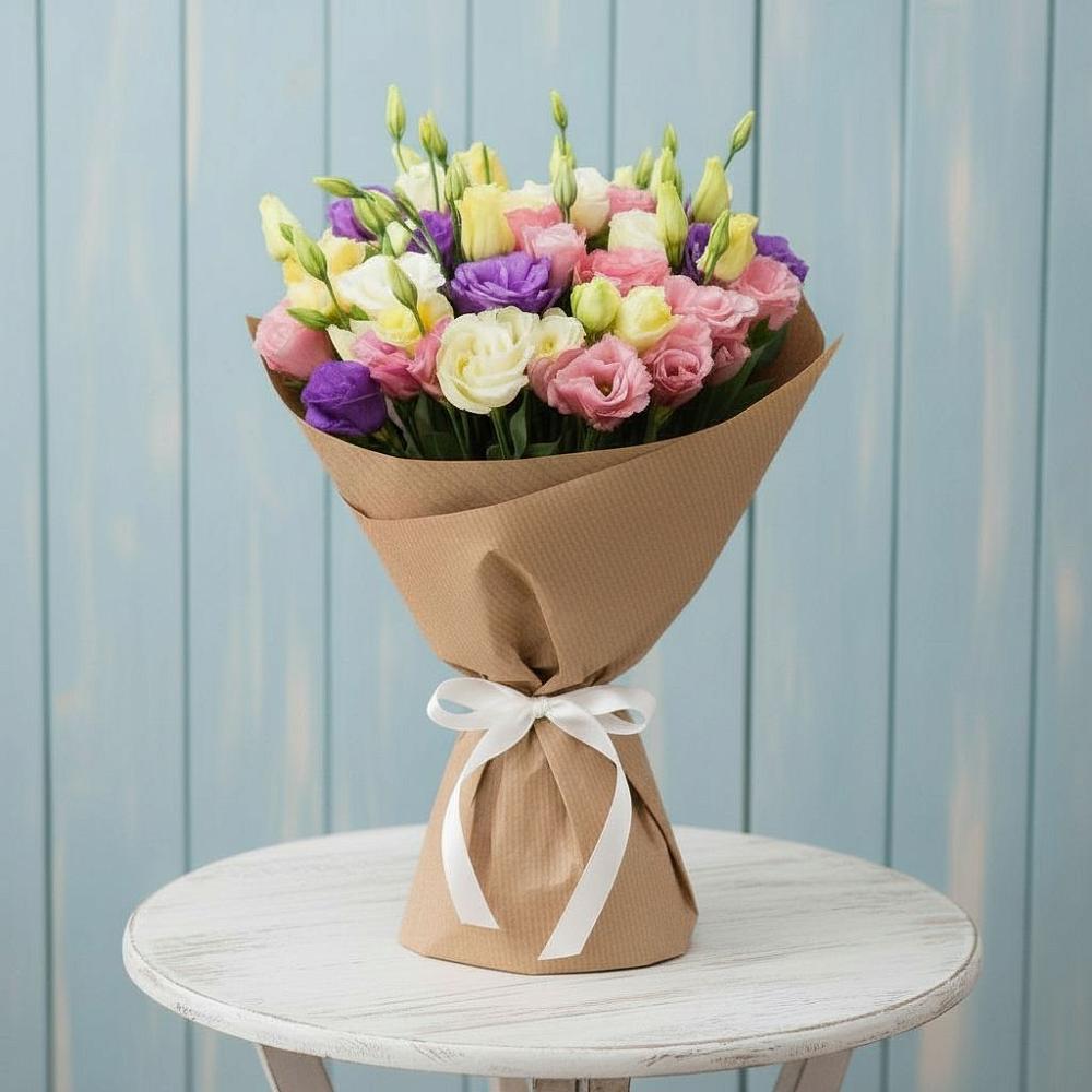 Букет цветов из: Лизиантусы в Сылва