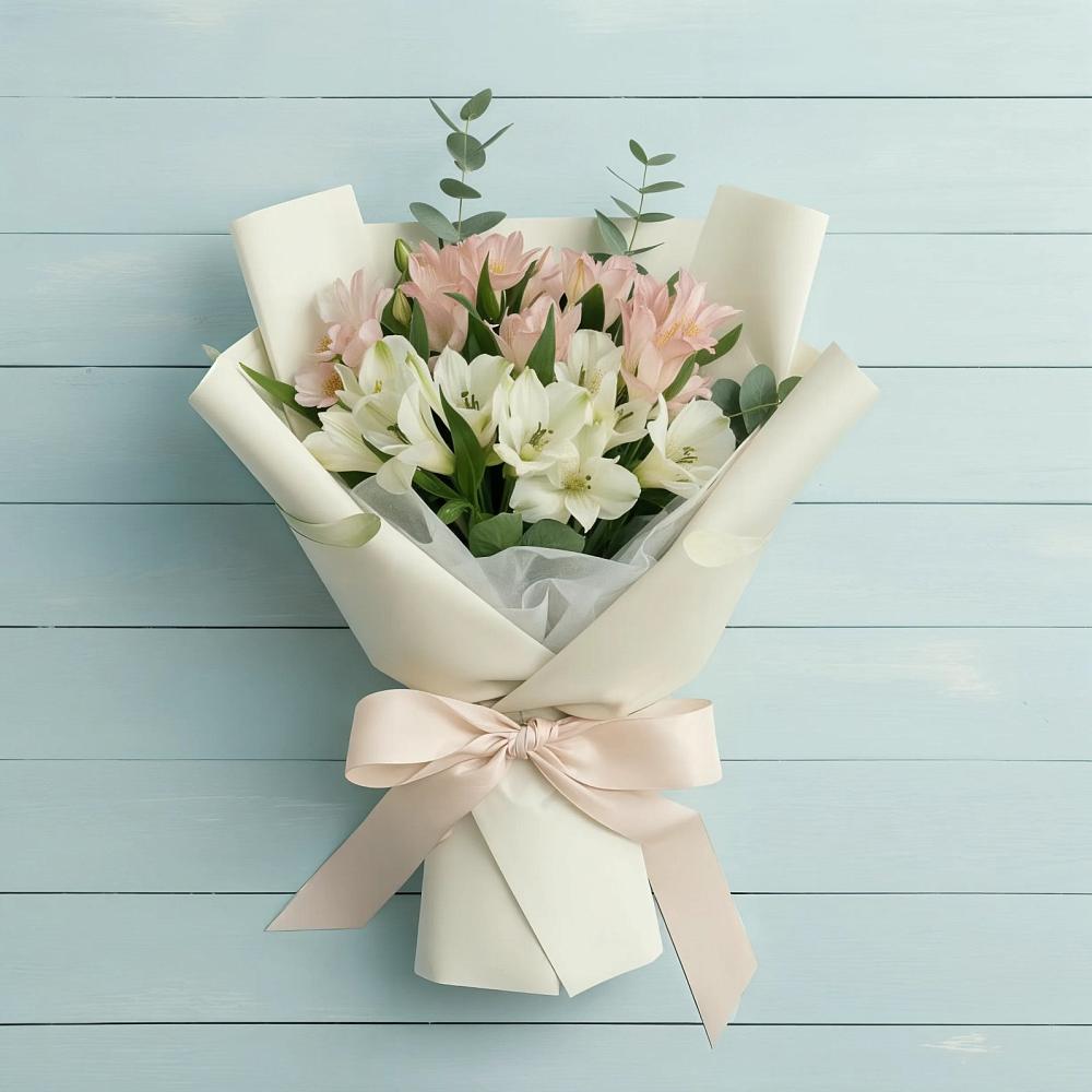 Букет цветов из: Альстромерии в Сылва