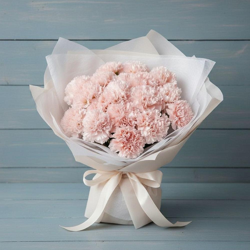 Букет цветов из: Гвоздики в Сылва