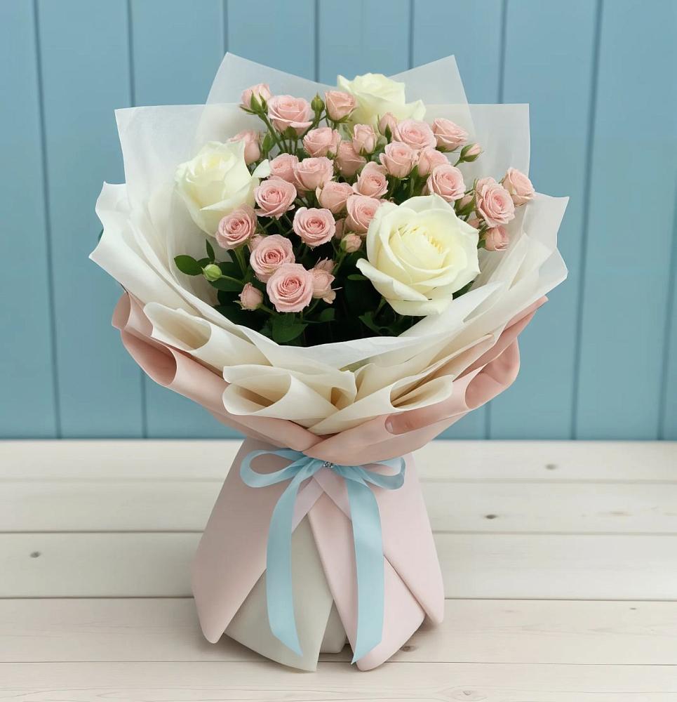 Букет цветов из: Розы в Сылва