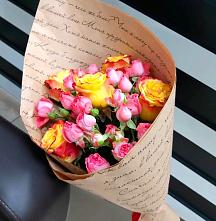 Букет цветов из:  Розы #REPLACE_PRED# Сылва