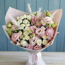 Букет цветов из:  Альстромерии и Розы в Сылва